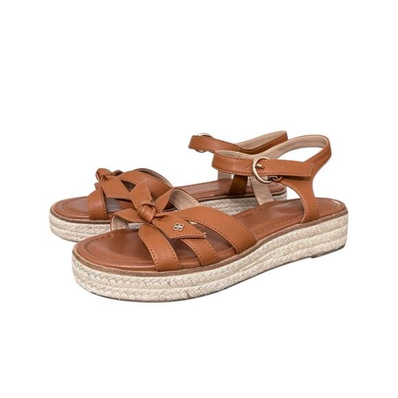 New! Bandolino Women's Petty Flat Espadrille Platform Sandals- Size 8.5 - Picture 4 of 10